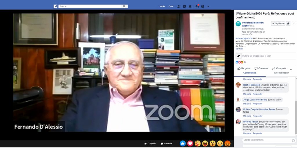 FERNANDO D ALESSIOEconomia y negocios (Post confinamiento)