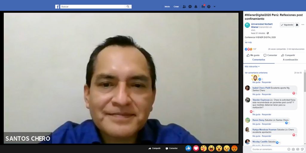 SANTOS CHERO Impacto fisico y psicologico post confinamiento