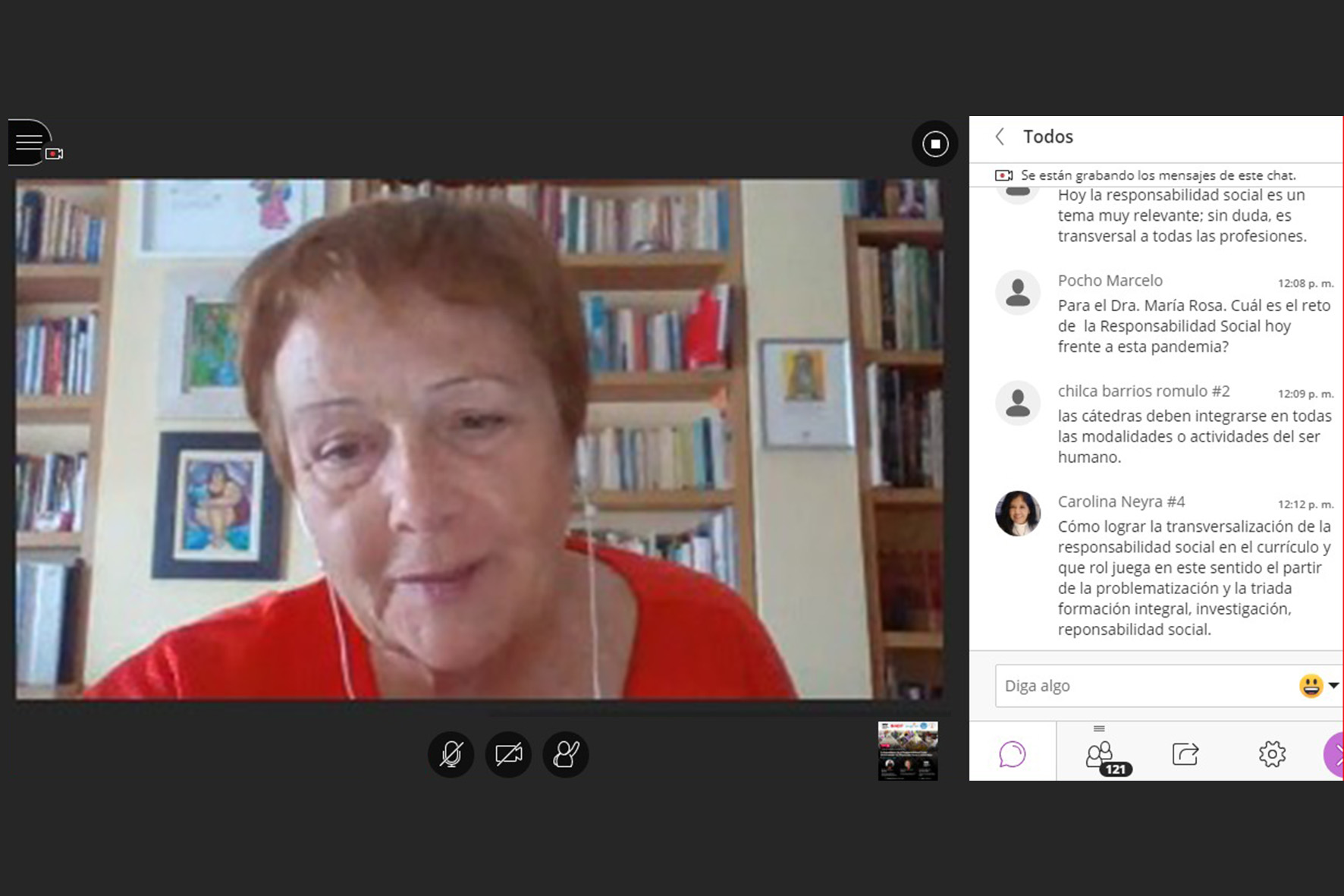 MESA REDONDA INTERNACIONAL SOBRE LA IMPORTANCIA DE LA RESPONSABILIDAD SOCIAL UNIVERSITARIA REALIZÓ EPG WIENER