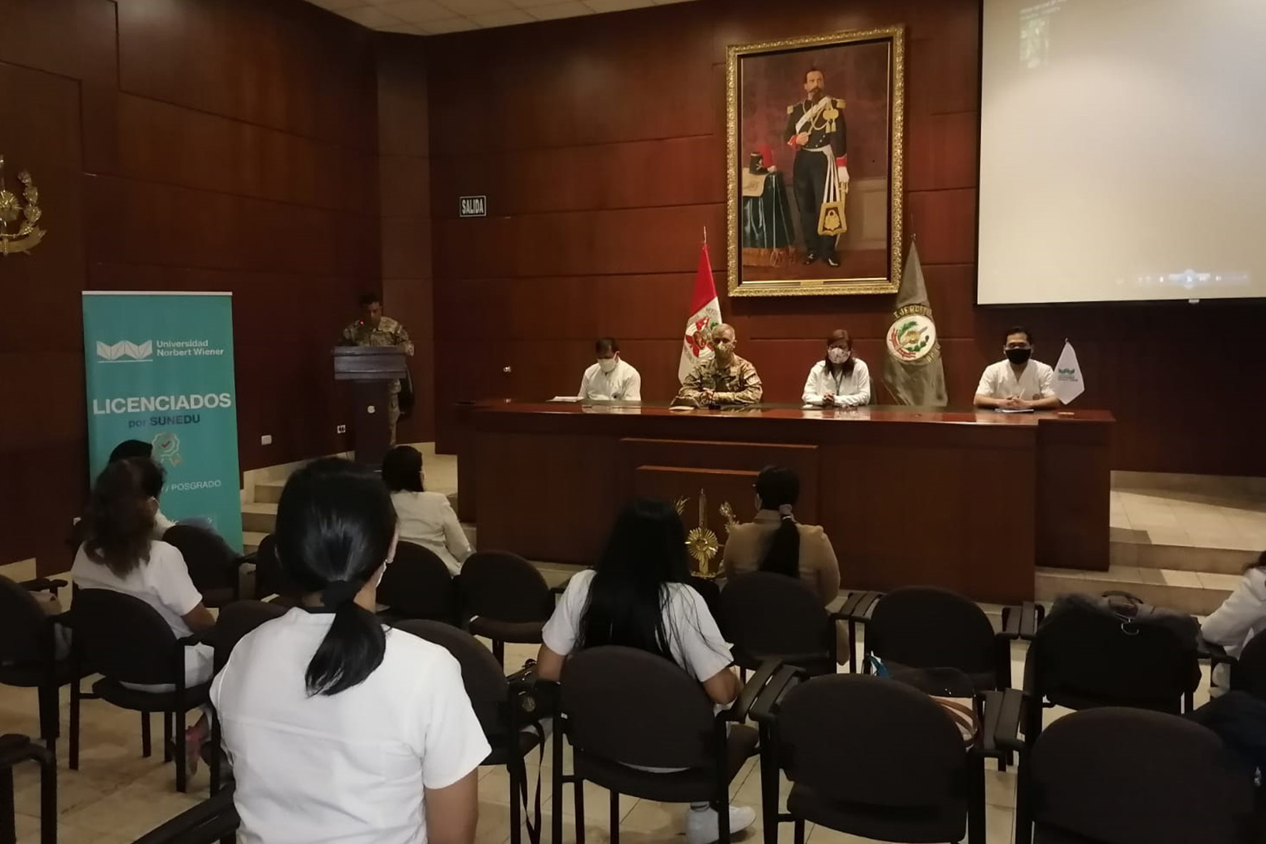 UNIVERSIDAD NORBERT WIENER BRINDARÁ ASISTENCIA NUTRICIONAL A MILITARES AFECTADOS POR LA COVID-19