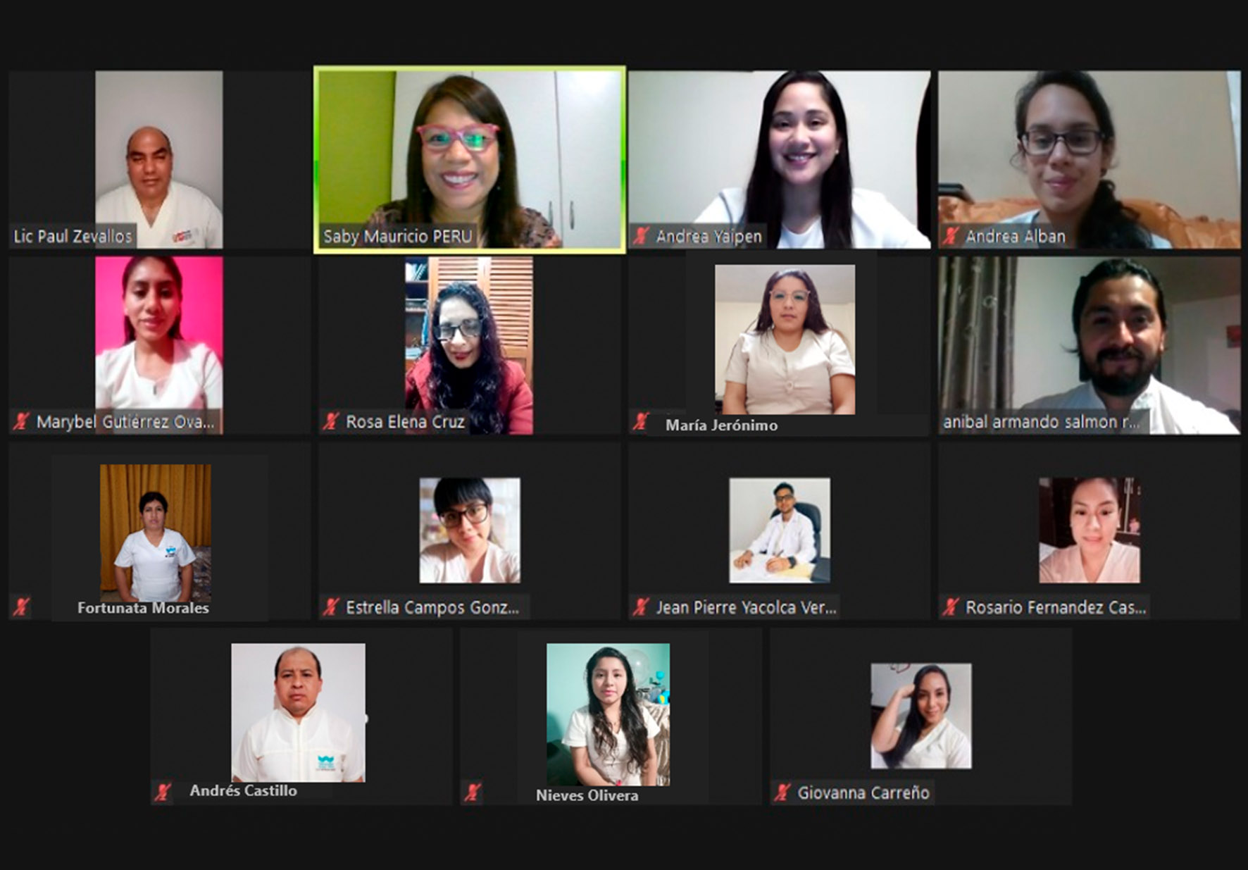 ESTUDIANTES DE EAP DE NUTRICIÓN HUMANA BRINDAN TELEORIENTACIÓN NUTRICIONAL COMO PARTE DE SU INTERNADO