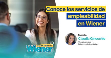 Conoce los servicios de Empleabilidad en Wiener