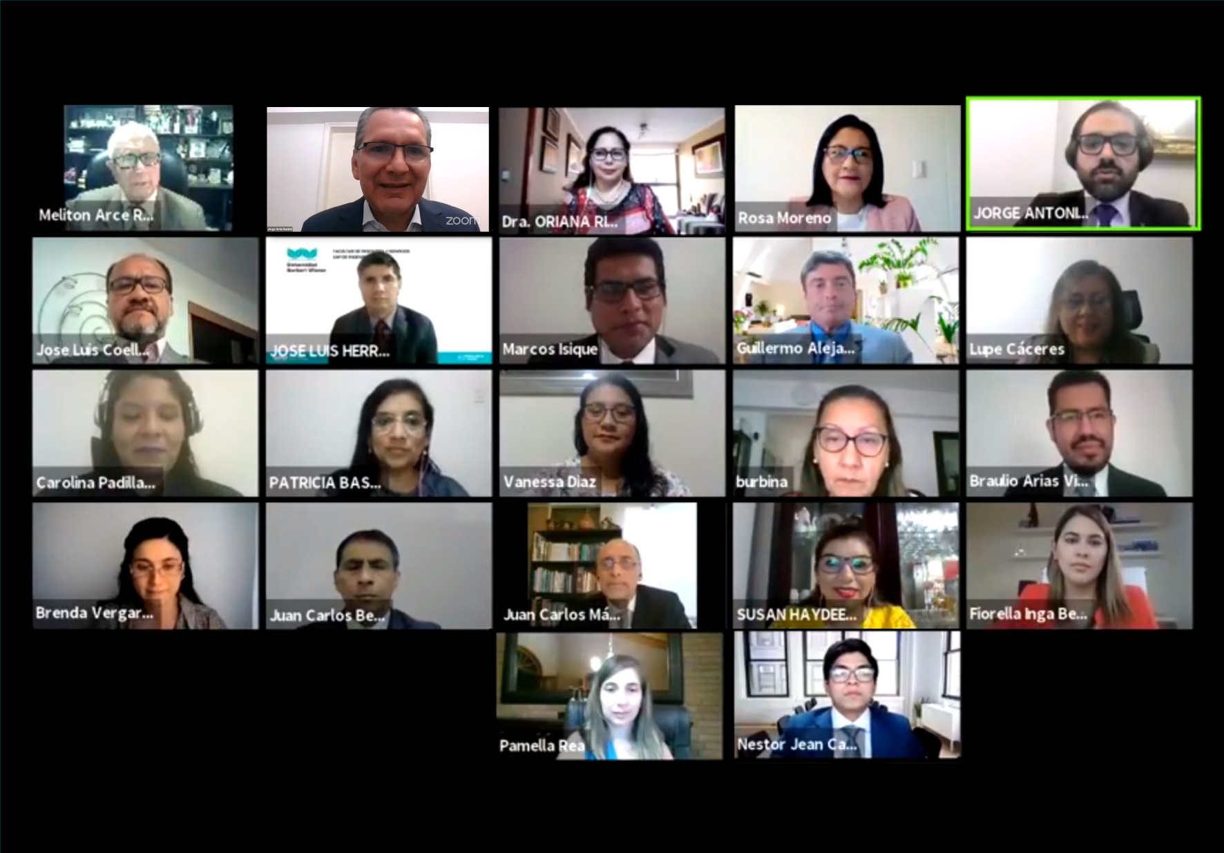 UNIVERSIDAD NORBERT WIENER DIO LA BIENVENIDA A SUS ESTUDIANTES AL SEMESTRE ACADÉMICO 2021-I