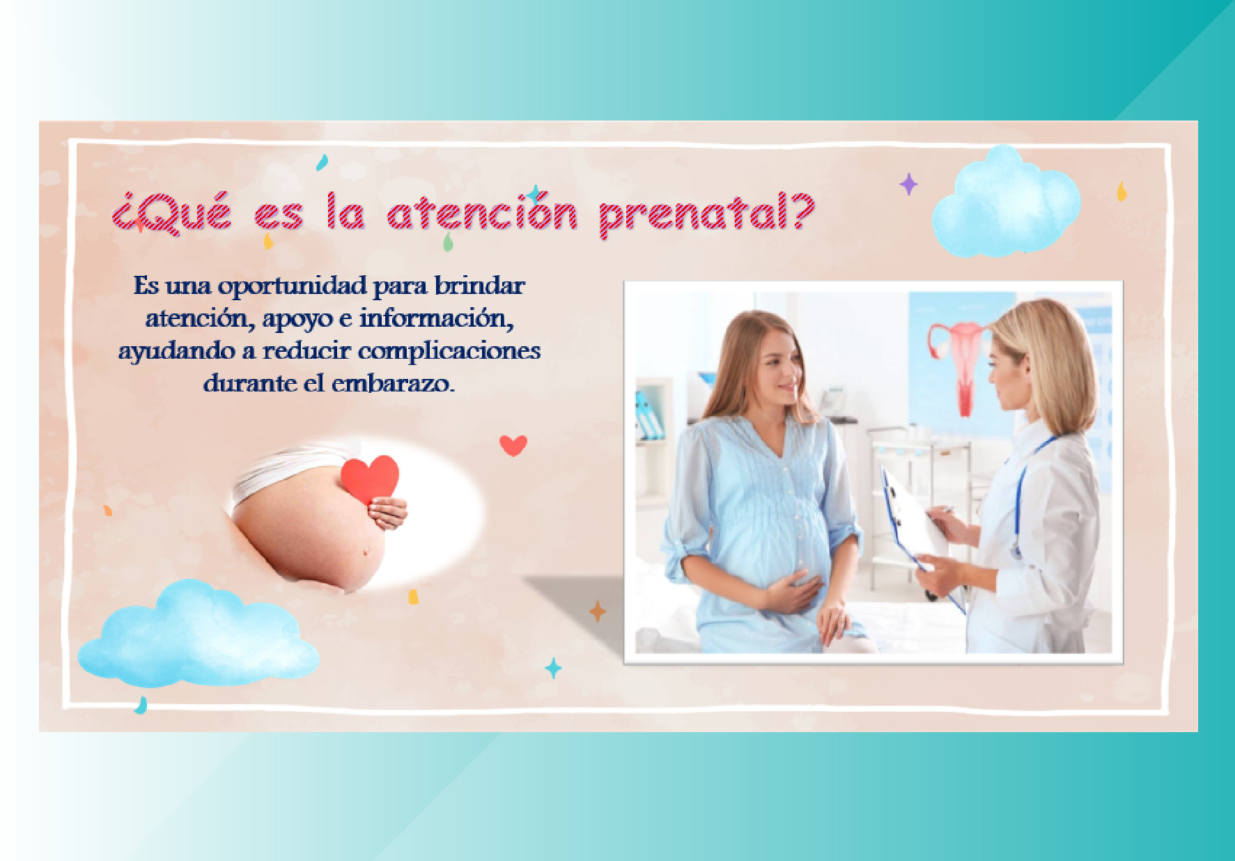 EAP DE OBSTETRICIA REALIZÓ ACTIVIDAD DE PROYECCIÓN SOCIAL SOBRE LA IMPORTANCIA DE LA PREVENCIÓN Y CONTROL PRENATAL