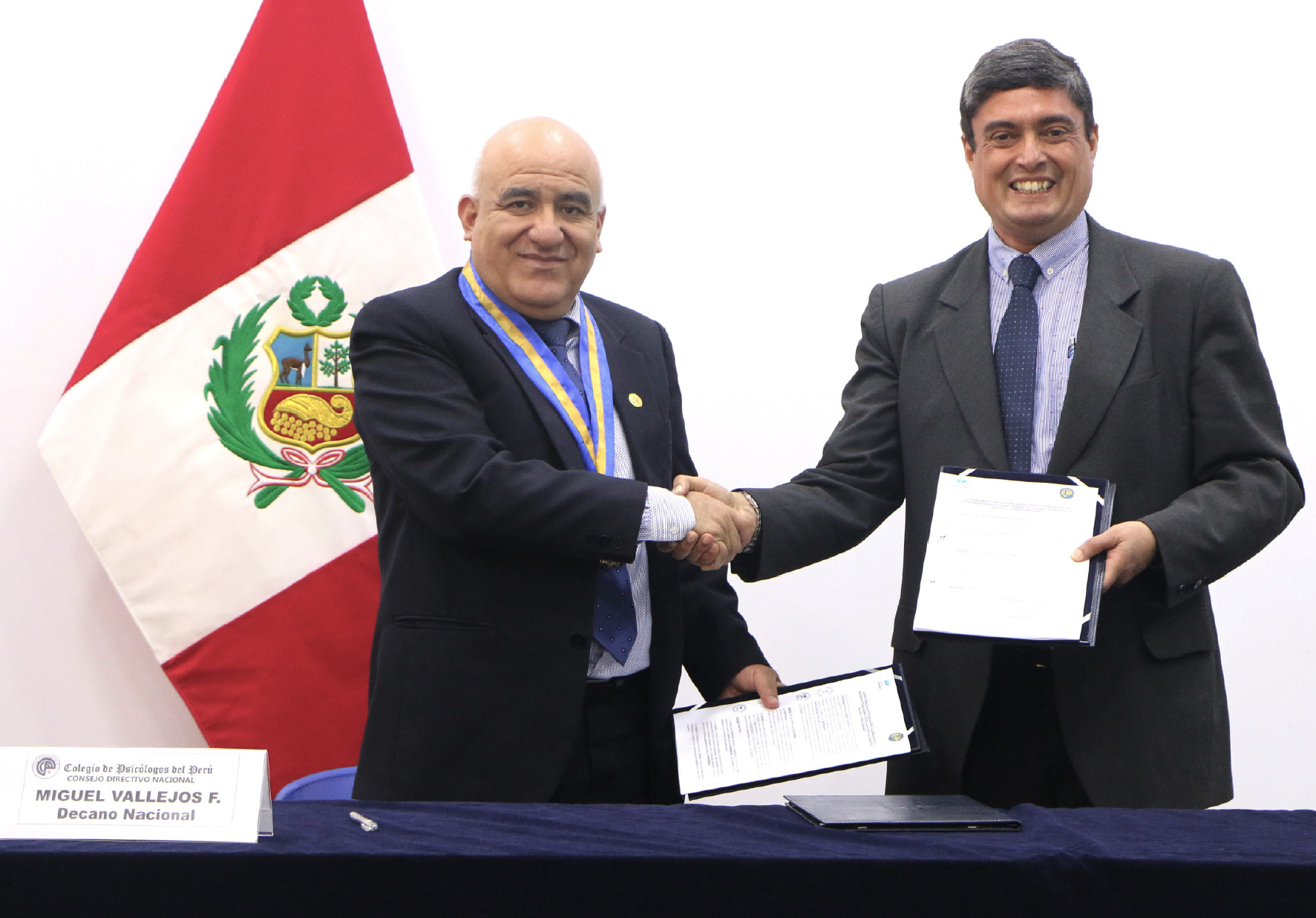 UNIVERSIDAD NORBERT WIENER Y COLEGIO DE PSICÓLOGOS DEL PERÚ SUSCRIBEN CONVENIO MARCO DE COOPERACIÓN INTERINSTITUCIONAL