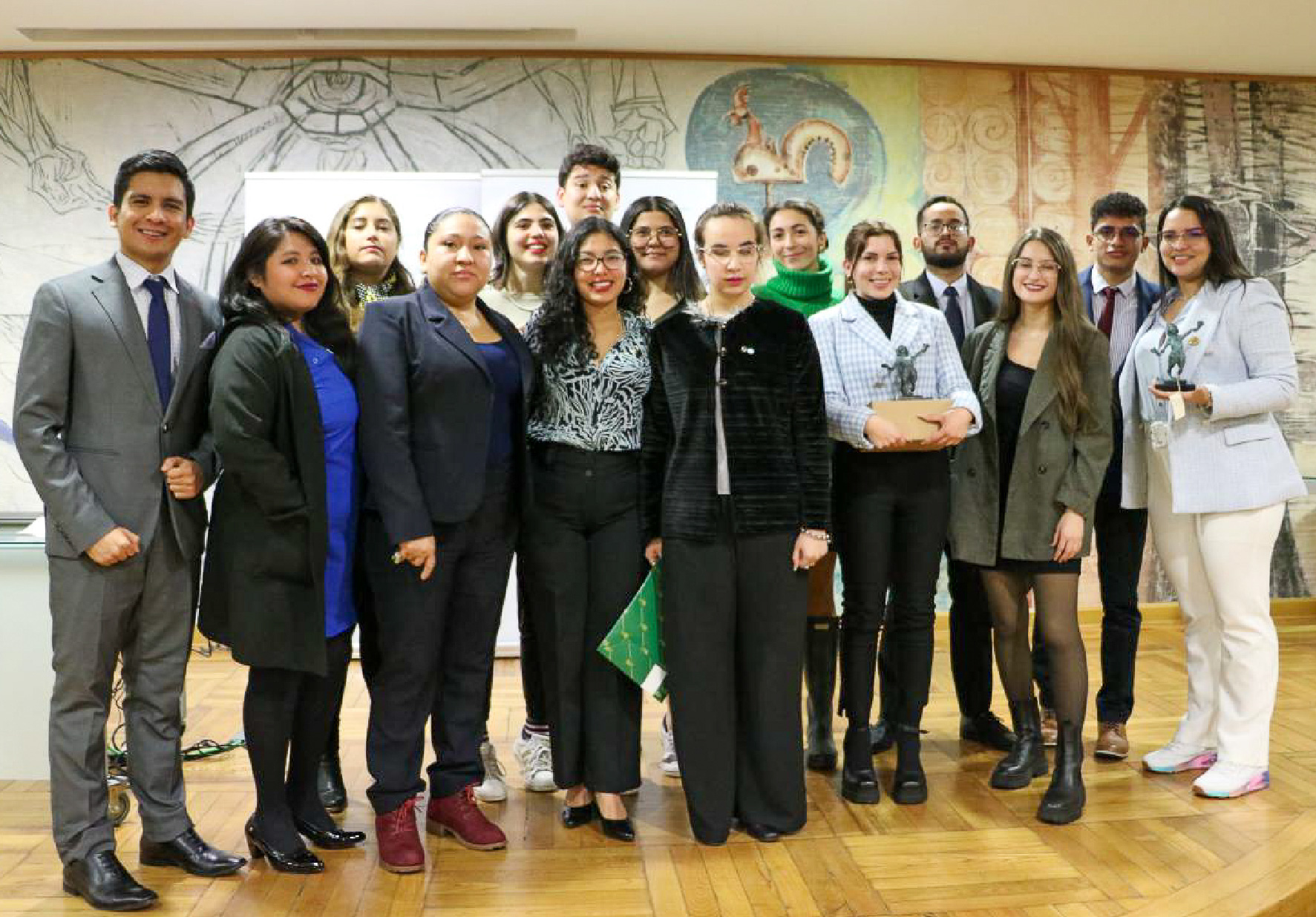 ESTUDIANTE DE LA FACULTAD DE DERECHO Y CIENCIA POLÍTICA FUE FINALISTA DEL CONCURSO ORGANIZADO POR LA UNIVERSIDAD DE LEÓN, ESPAÑA