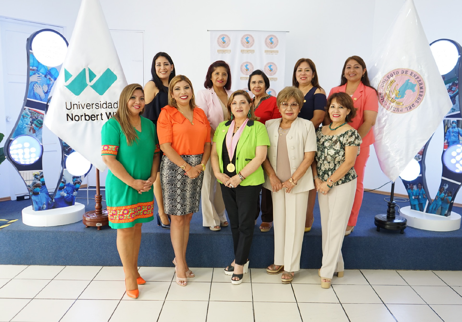 UNIVERSIDAD NORBERT WIENER Y COLEGIO DE ENFERMEROS DEL PERÚ SUSCRIBIERON IMPORTANTE CONVENIO DE COOPERACIÓN INTERINSTITUCIONAL