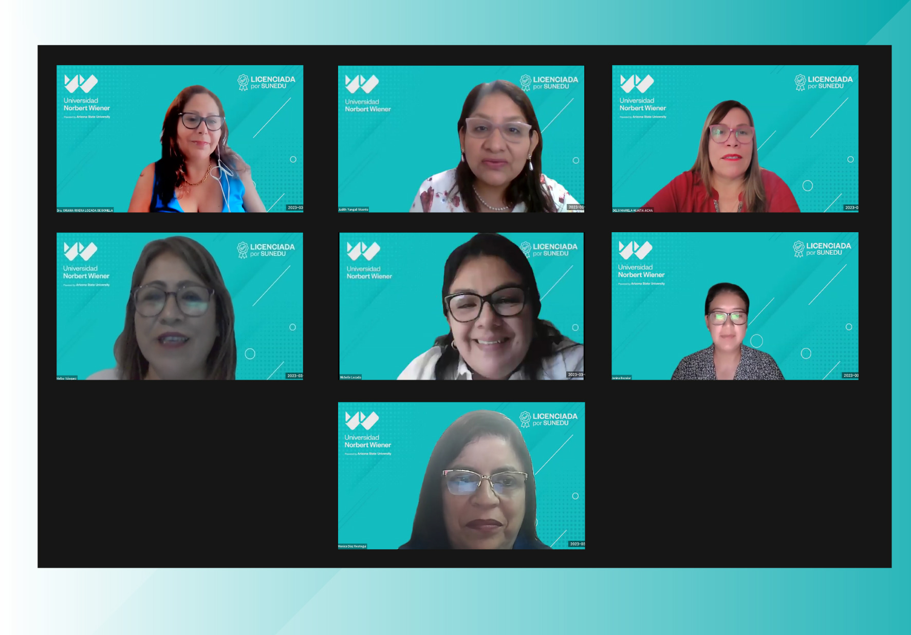 UNIVERSIDAD NORBERT WIENER REALIZÓ WEBINAR SOBRE TRAYECTORIA DE LA MUJER INVESTIGADORA