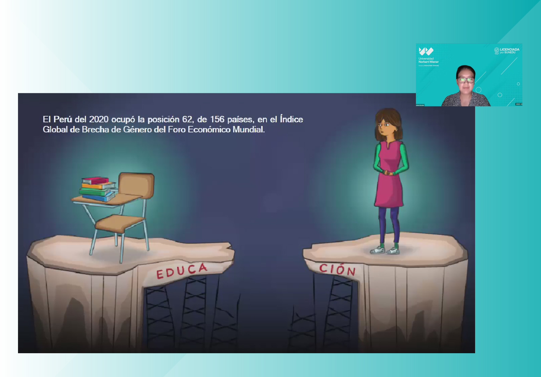 UNIVERSIDAD NORBERT WIENER REALIZÓ WEBINAR SOBRE TRAYECTORIA DE LA MUJER INVESTIGADORA