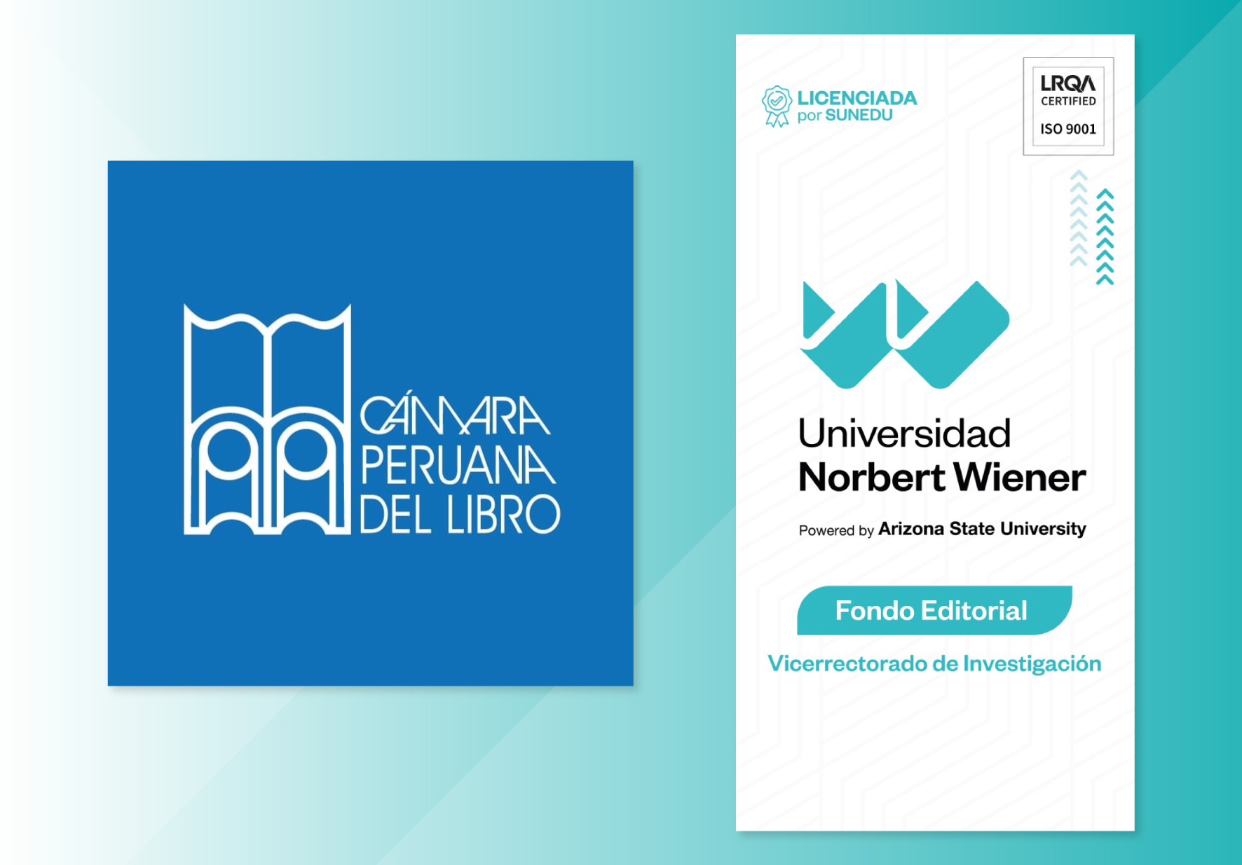 FONDO EDITORIAL DE LA UNIVERSIDAD NORBERT WIENER FUE ADMITIDO COMO ASOCIADO A LA CÁMARA PERUANA DEL LIBRO