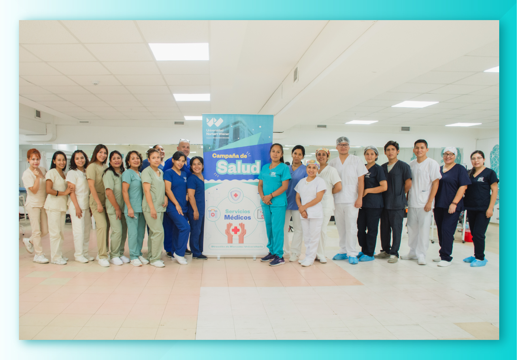 UNIVERSIDAD NORBERT WIENER REALIZÓ CAMPAÑA DE SALUD GRATUITA EN BENEFICIO DE LOS MIEMBROS DE SU COMUNIDAD EDUCATIVA