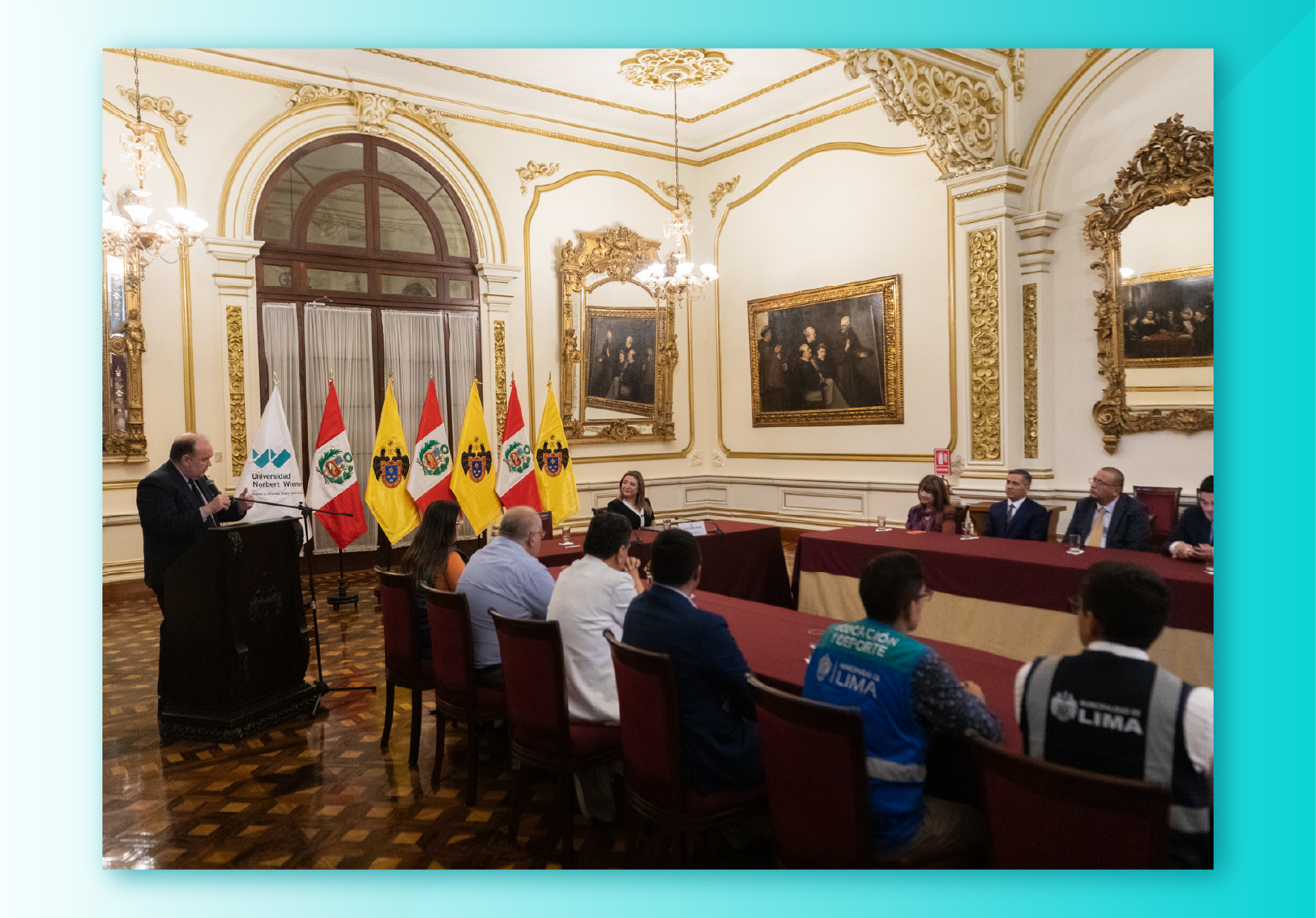 UNIVERSIDAD NORBERT WIENER Y MUNICIPALIDAD METROPOLITANA DE LIMA SUSCRIBEN CONVENIO DE COOPERACIÓN MARCO