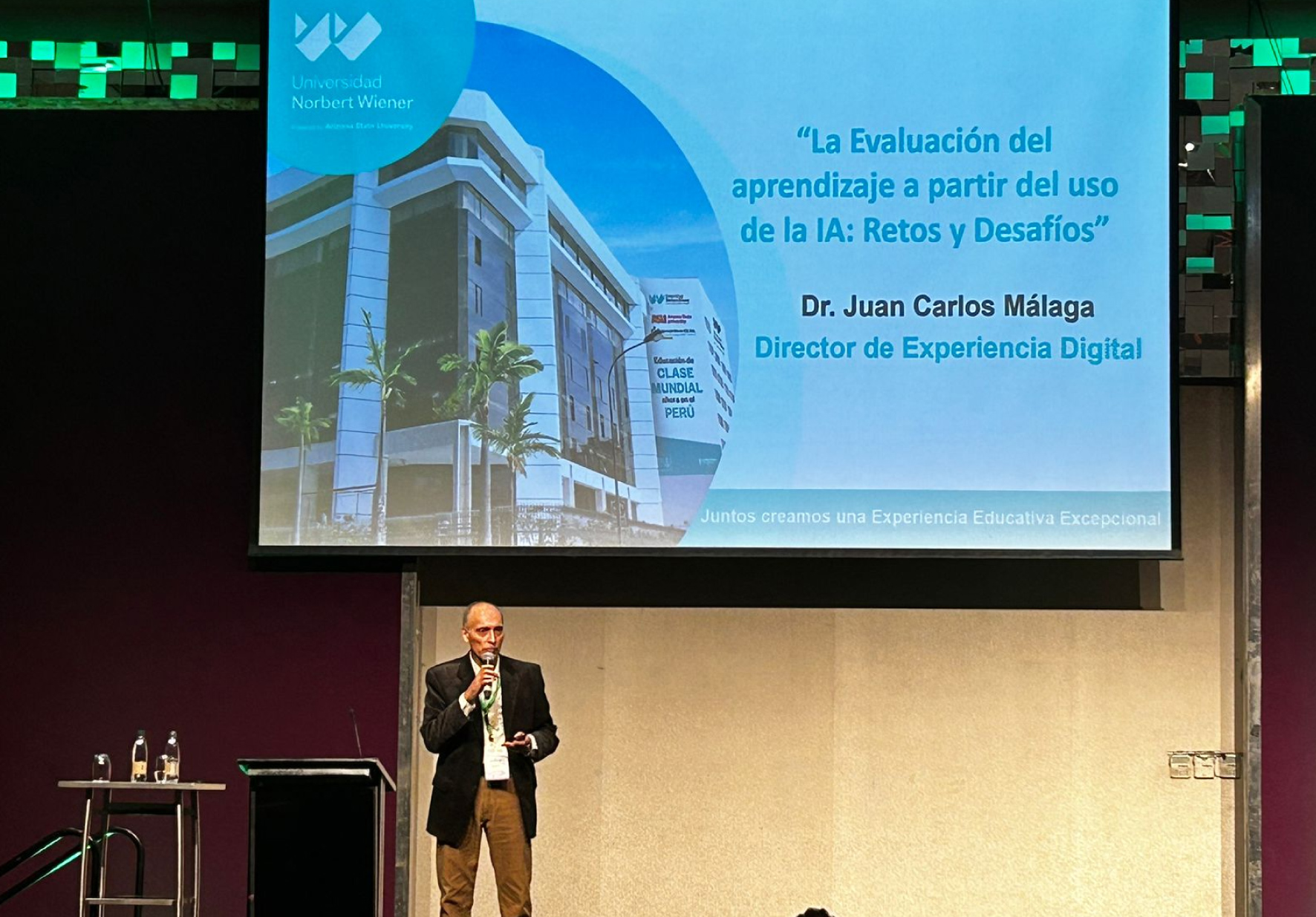 UNIVERSIDAD NORBERT WIENER PRESENTE EN SEMINARIO INTERNACIONAL SOBRE INNOVACIONES DISRUPTIVAS REALIZADO EN CHILE