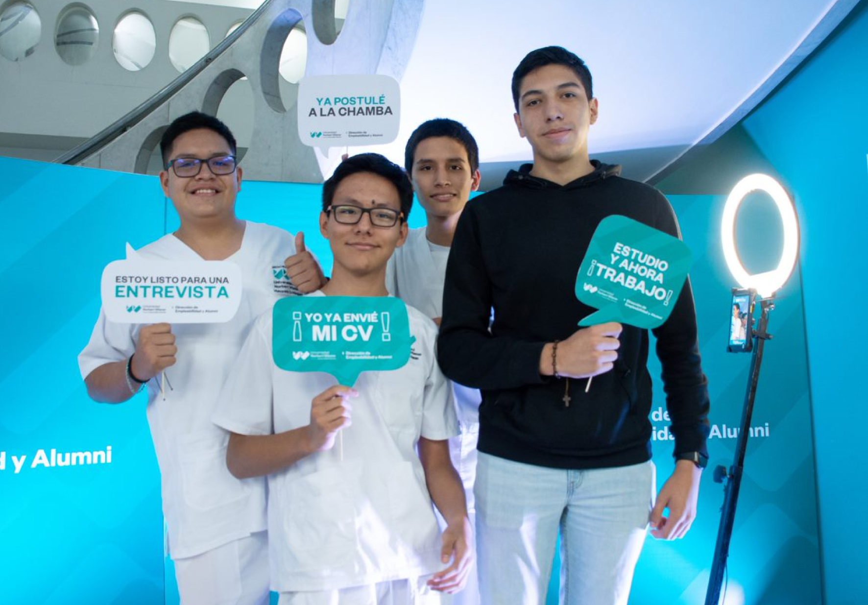 RECONOCIDAS EMPRESAS PARTICIPARON EN LA FERIA LABORAL PRESENCIAL WIENER 2023-I, DIRIGIDA A ESTUDIANTES Y EGRESADOS DE LA UNIVERSIDAD NORBERT WIENER