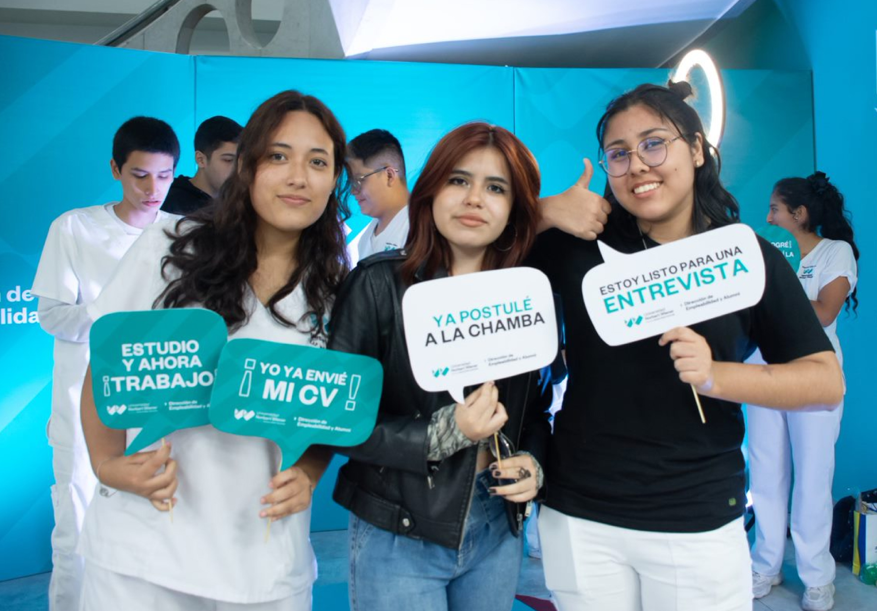 RECONOCIDAS EMPRESAS PARTICIPARON EN LA FERIA LABORAL PRESENCIAL WIENER 2023-I, DIRIGIDA A ESTUDIANTES Y EGRESADOS DE LA UNIVERSIDAD NORBERT WIENER