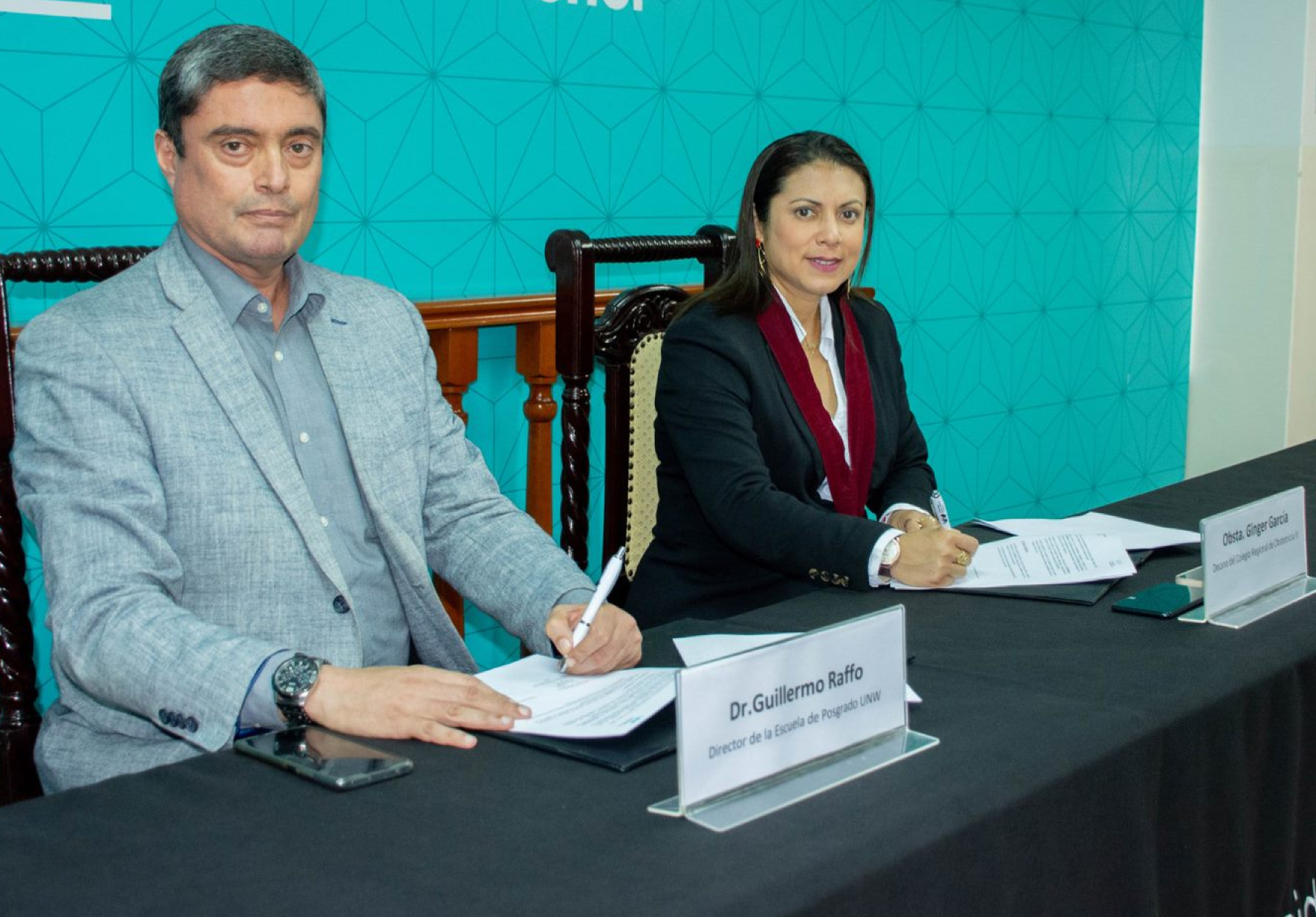 UNIVERSIDAD NORBERT WIENER Y COLEGIO REGIONAL DE OBSTETRAS III LIMA—CALLAO FIRMARON AMPLIACIÓN DE CONVENIO POR CINCO AÑOS