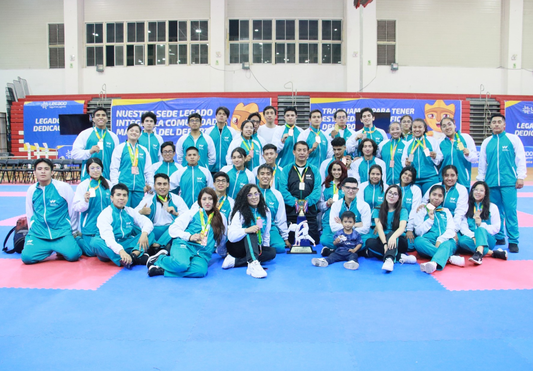 SELECCIÓN DE KARATE DE LA UNIVERSIDAD NORBERT WIENER OCUPÓ EL SEGUNDO LUGAR EN CAMPEONATO NACIONAL UNIVERSITARIO DE KARATE DO APERTURA 2023 ORGANIZADO POR LA FEDUP