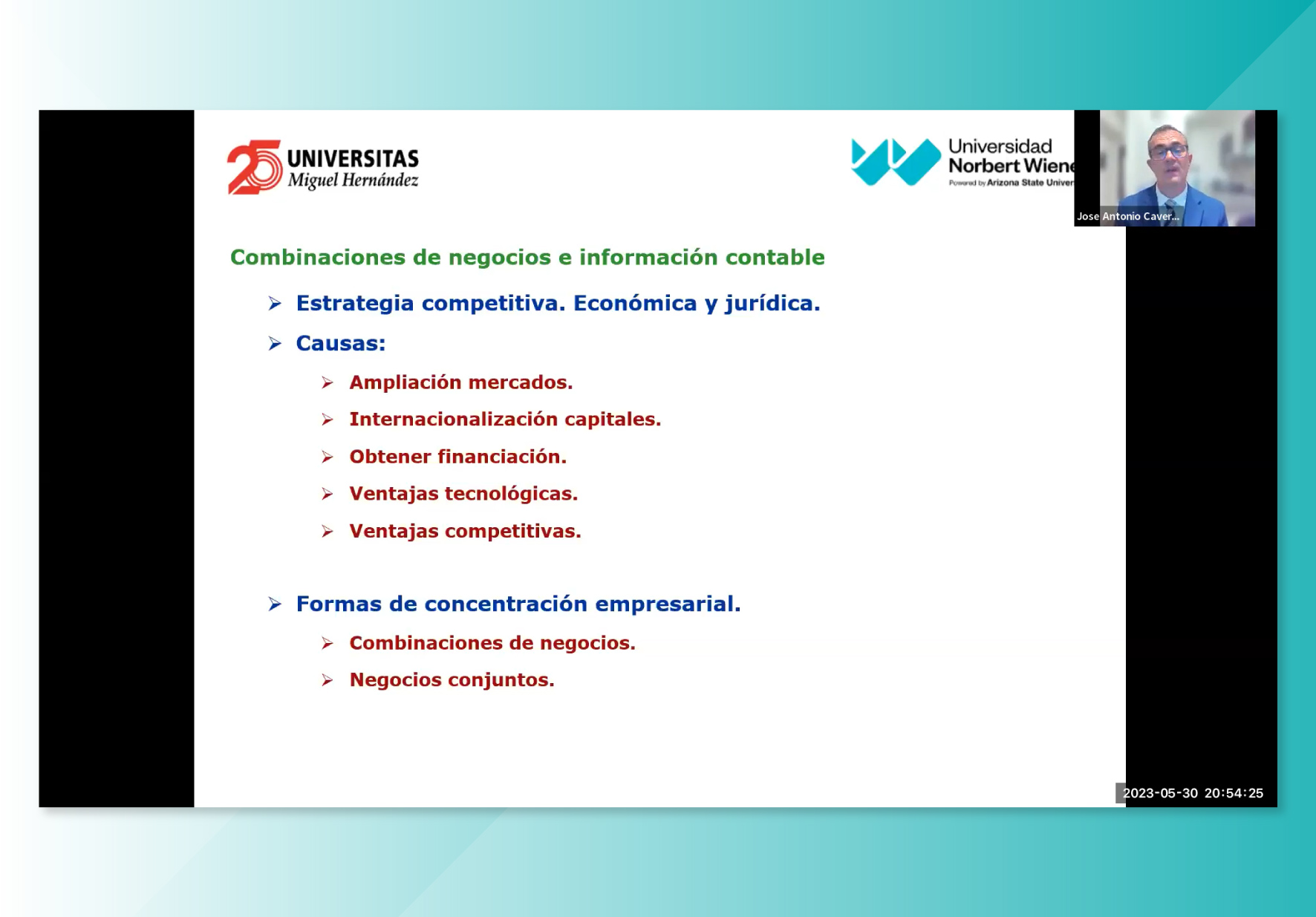 UNIVERSIDAD NORBERT WIENER REALIZÓ SEGUNDO CONGRESO INTERNACIONAL DE NEGOCIOS Y COMPETITIVIDAD
