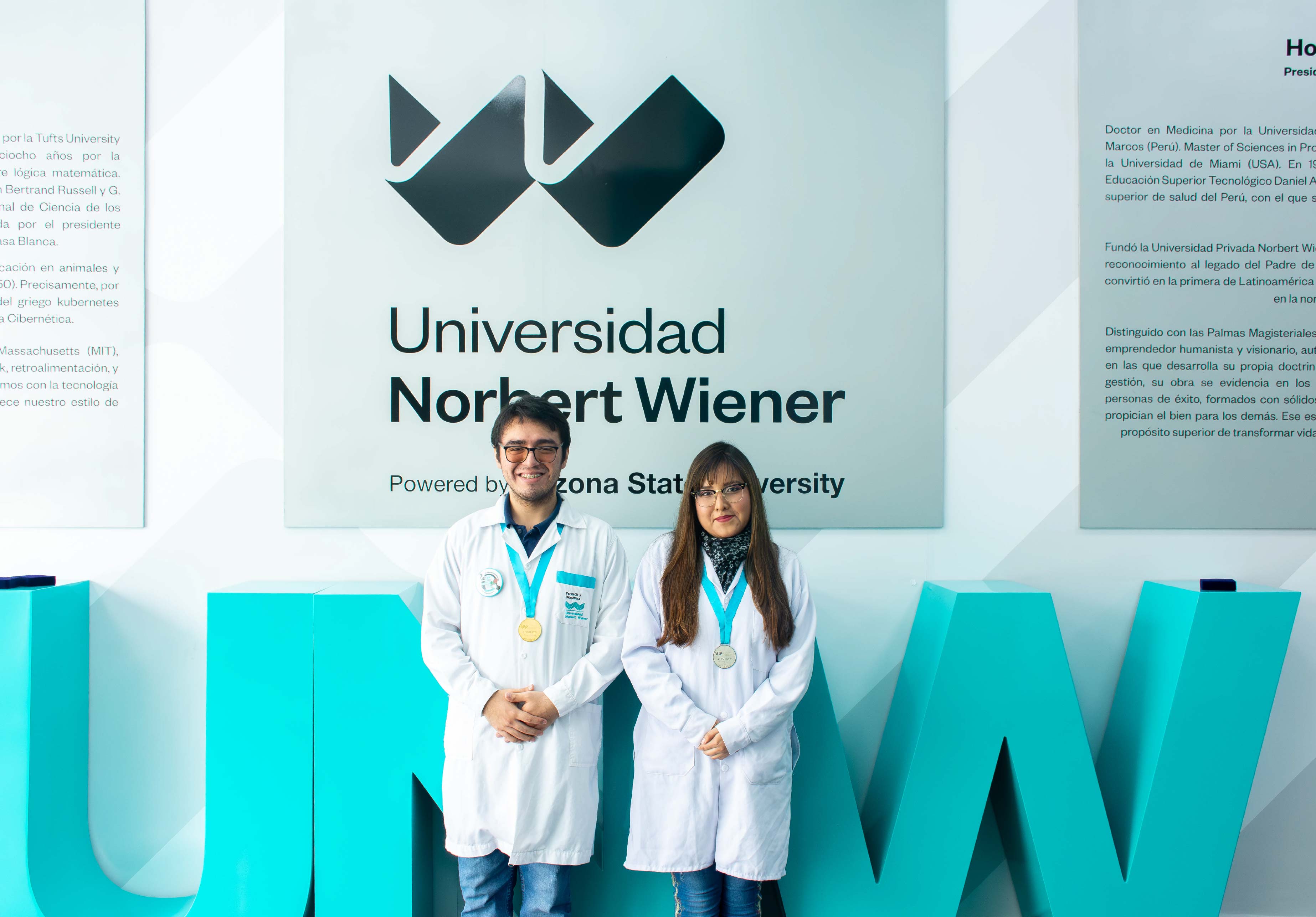 SEMILLERO DE INVESTIGACIÓN DE LA EAP DE FARMACIA Y BIOQUÍMICA DE LA UNIVERSIDAD NORBERT WIENER OBTUVO IMPORTANTES RECONOCIMIENTOS EN 2023