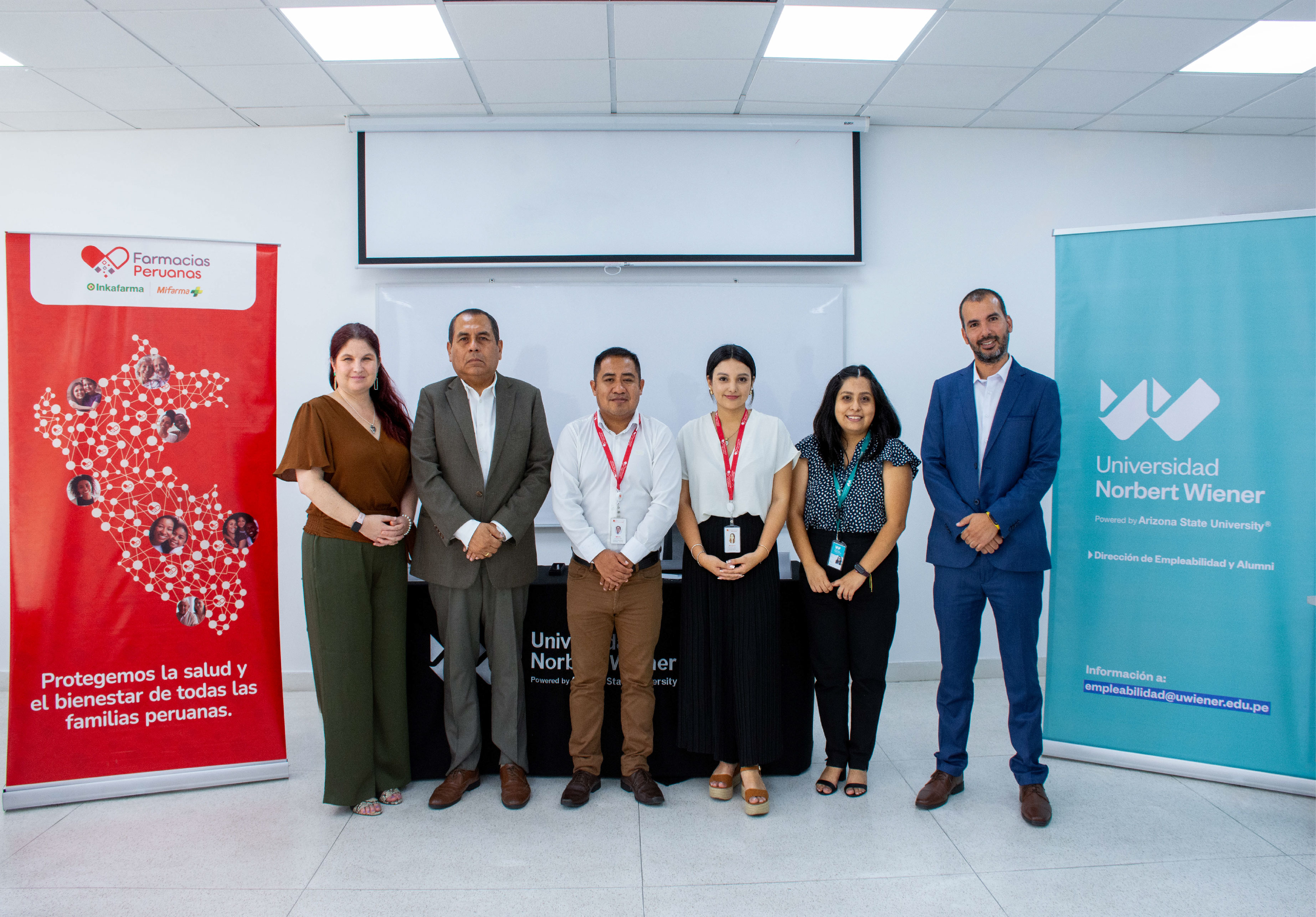 UNIVERSIDAD NORBERT WIENER Y FARMACIAS PERUANAS SUSCRIBEN CONVENIO DE COOPERACIÓN ACADÉMICA EN BENEFICIO DE SUS ESTUDIANTES Y EGRESADOS