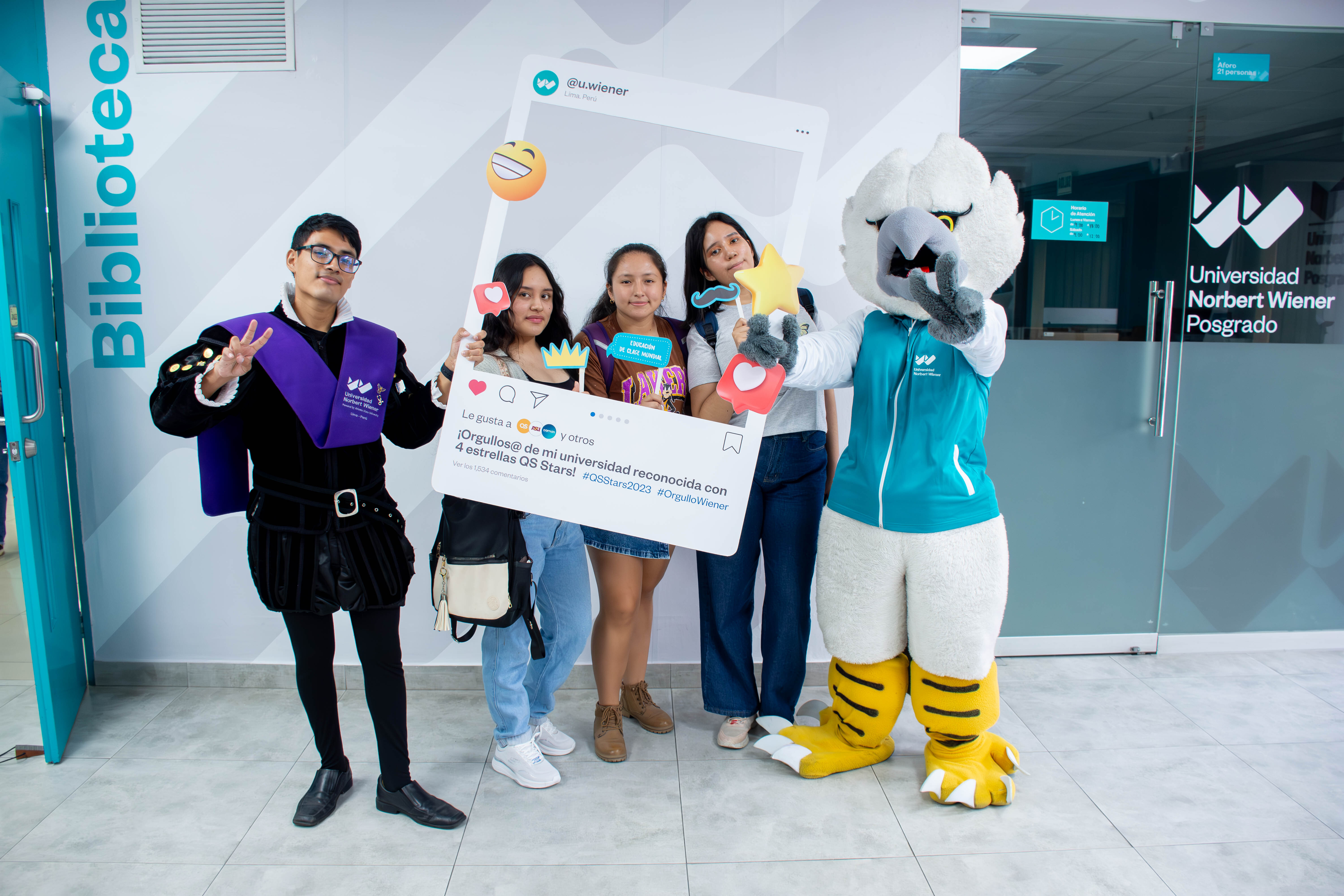 UNIVERSIDAD NORBERT WIENER DIO INICIO A SUS ACTIVIDADES ACADÉMICAS DEL PERIODO 2024-I