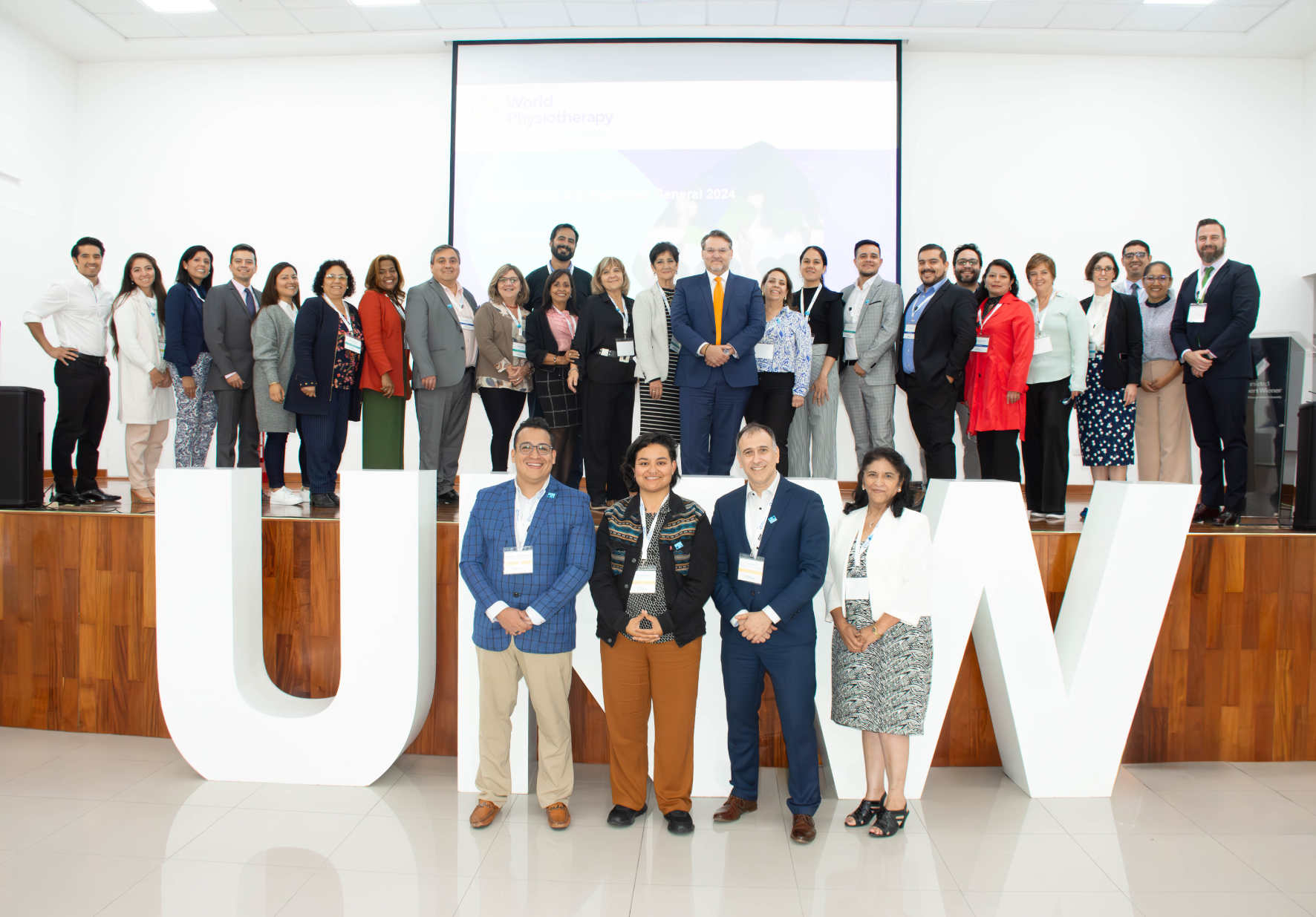ASAMBLEA GENERAL DE LA WORLD PHYSIOTHERAPY SOUTH AMERICAN REGION SE REALIZÓ EN EL AUDITORIO DE LA UNIVERSIDAD NORBERT WIENER