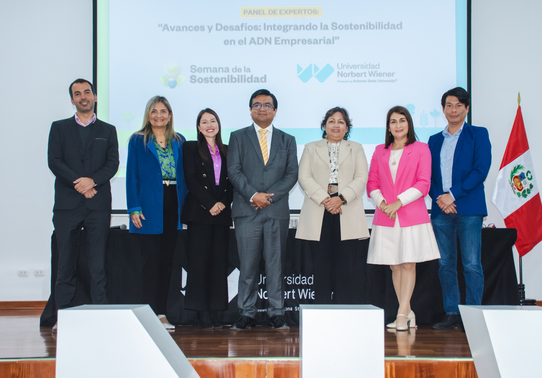 VICEMINISTRA DEL MIDIS PARTICIPÓ EN SEMANA DE LA SOSTENIBILIDAD ORGANIZADO POR LA UNIVERSIDAD NORBERT WIENER