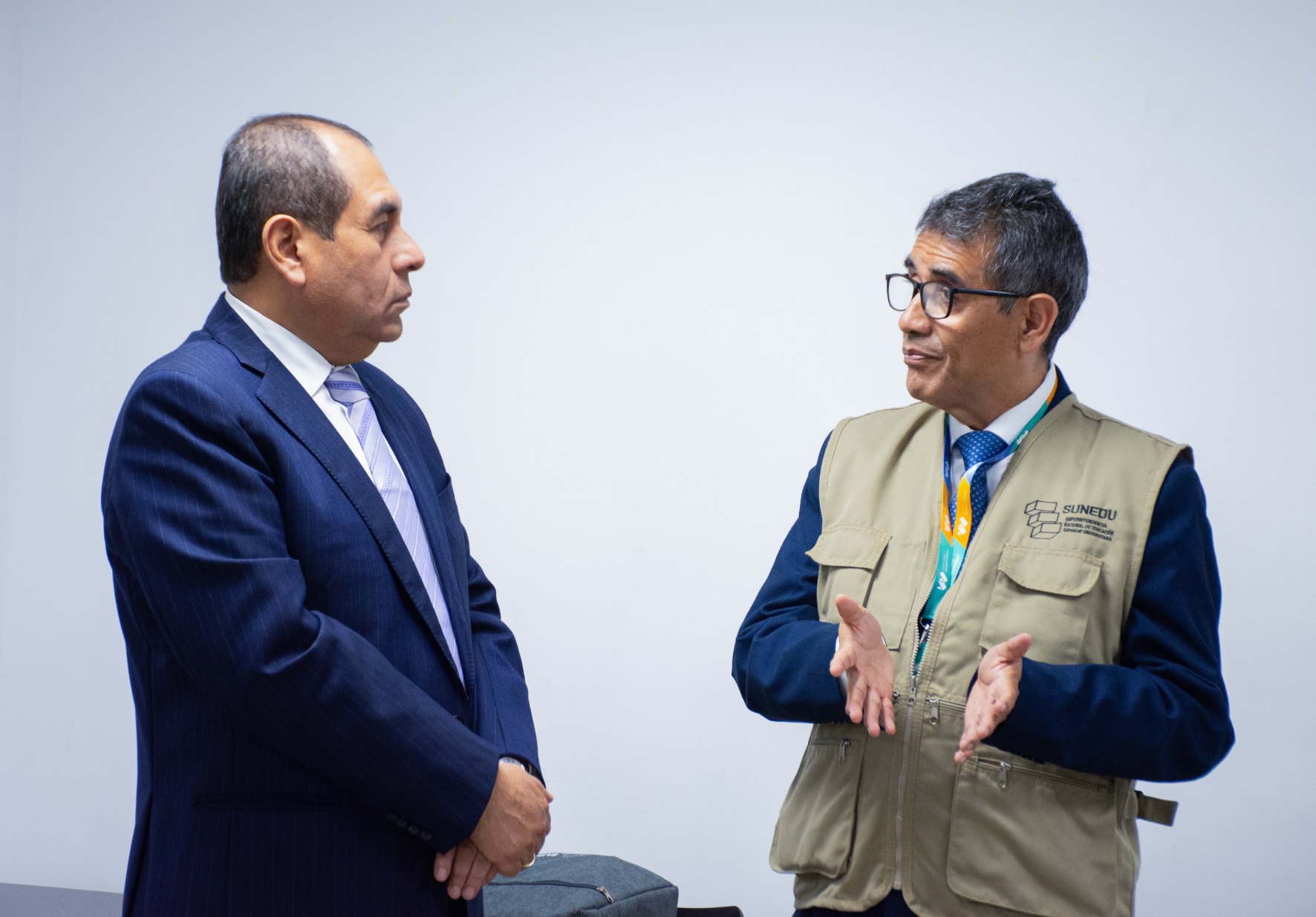 REPRESENTANTES DE LA SUNEDU VISITARON LA UNIVERSIDAD NORBERT WIENER