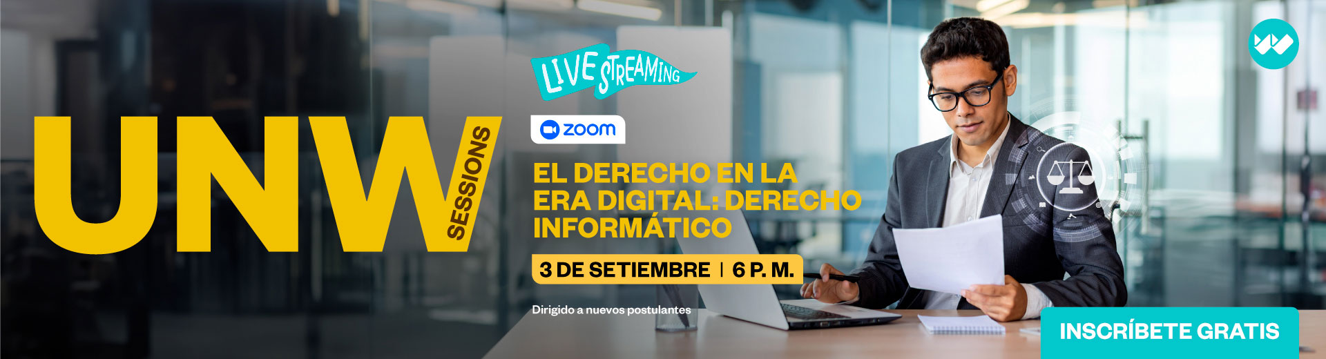 Charla Virtual Carrera de Derecho y Ciencia Política Setiembre 2024