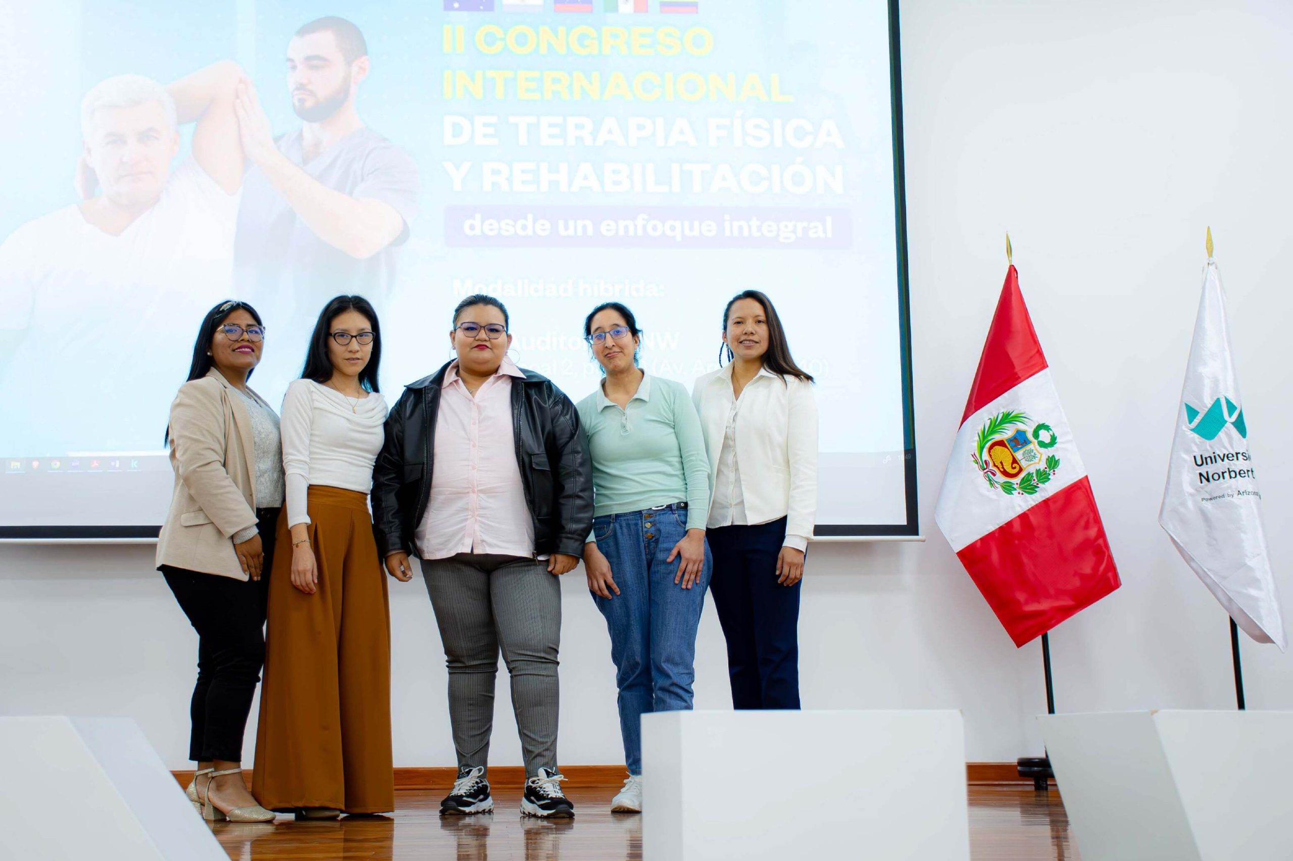UNIVERSIDAD NORBERT WIENER ORGANIZÓ II CONGRESO INTERNACIONAL DE TERAPIA FÍSICA Y REHABILITACIÓN CON LA PARTICIPACIÓN DE EXPERTOS INTERNACIONALES