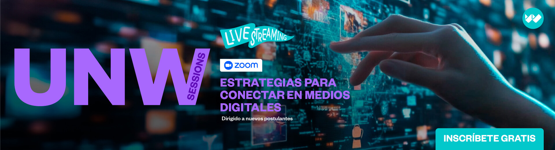 Charla Virtual Carrera de Comunicación en Medios Digitales Setiembre 2024